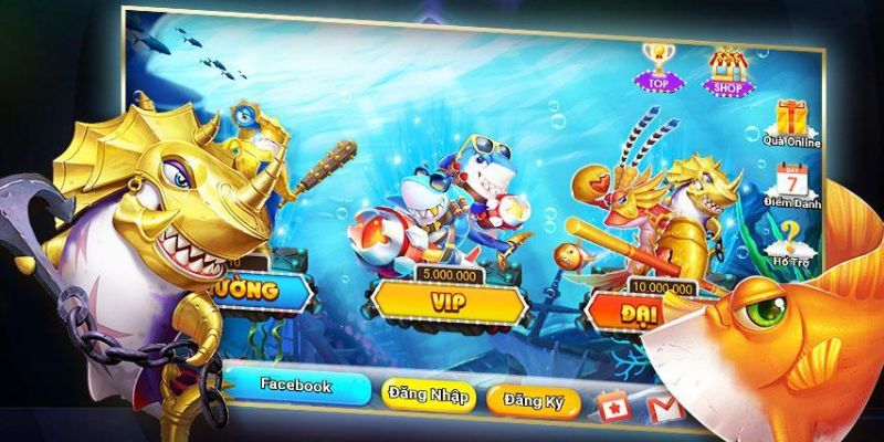 Cách nhận được các phần thưởng trong game bắn cá Fishing Diary.